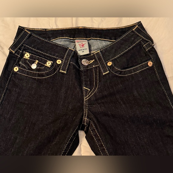 True Religion Women Skinny with Thick pocket stitching Size 26 - Picture 4 of 11